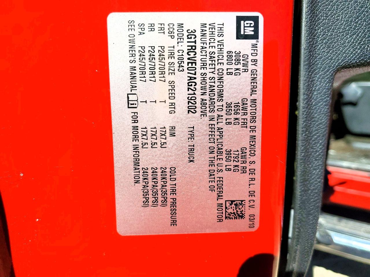 2010 GMC SIERRA C1500 SLE photo 34