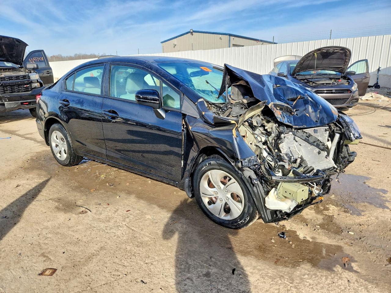 2014 HONDA CIVIC LX photo 4