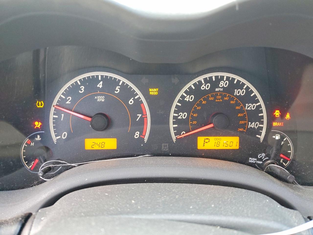2009 TOYOTA COROLLA BASE photo 17