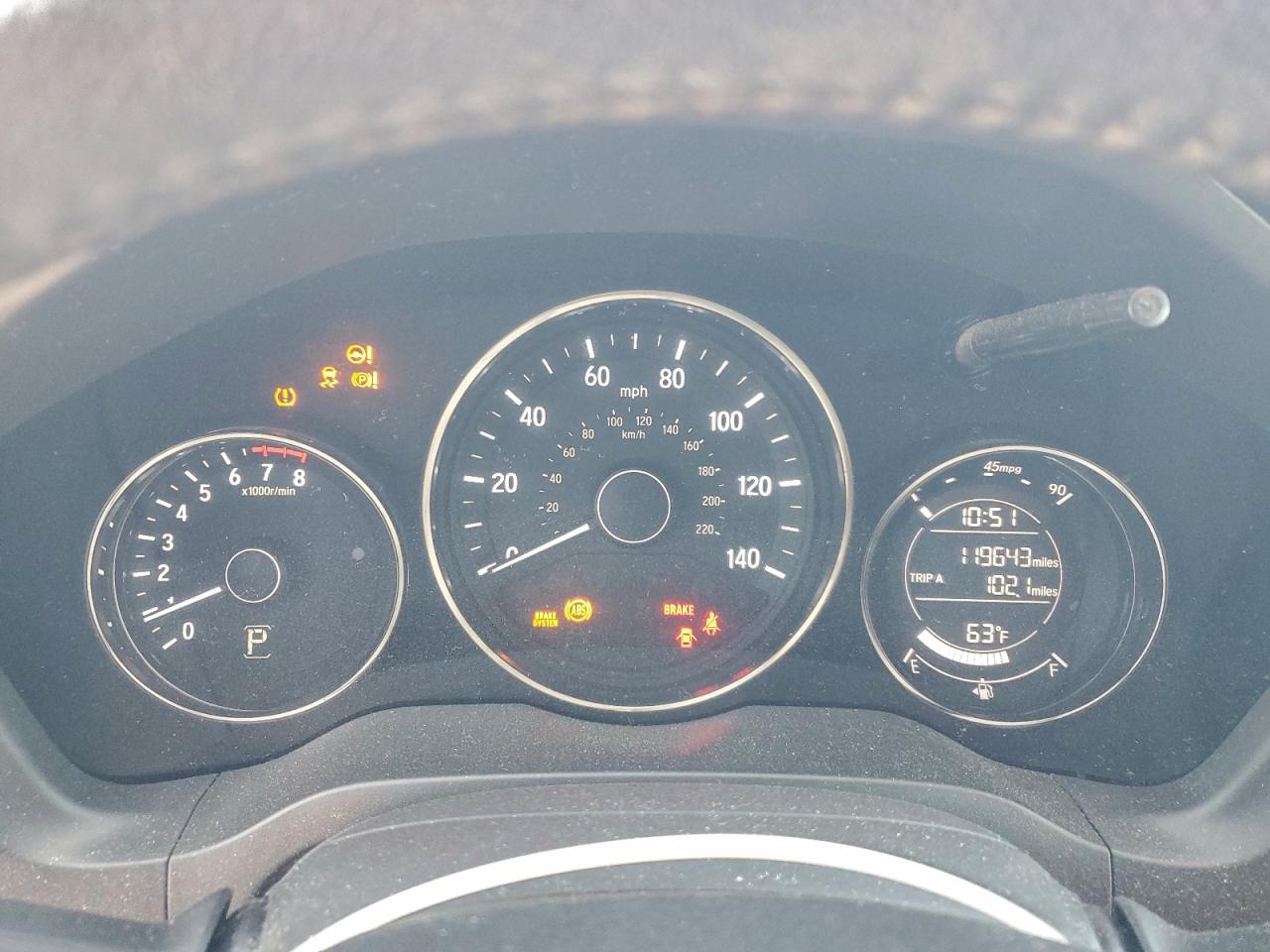 2016 HONDA HR-V EXL photo 9