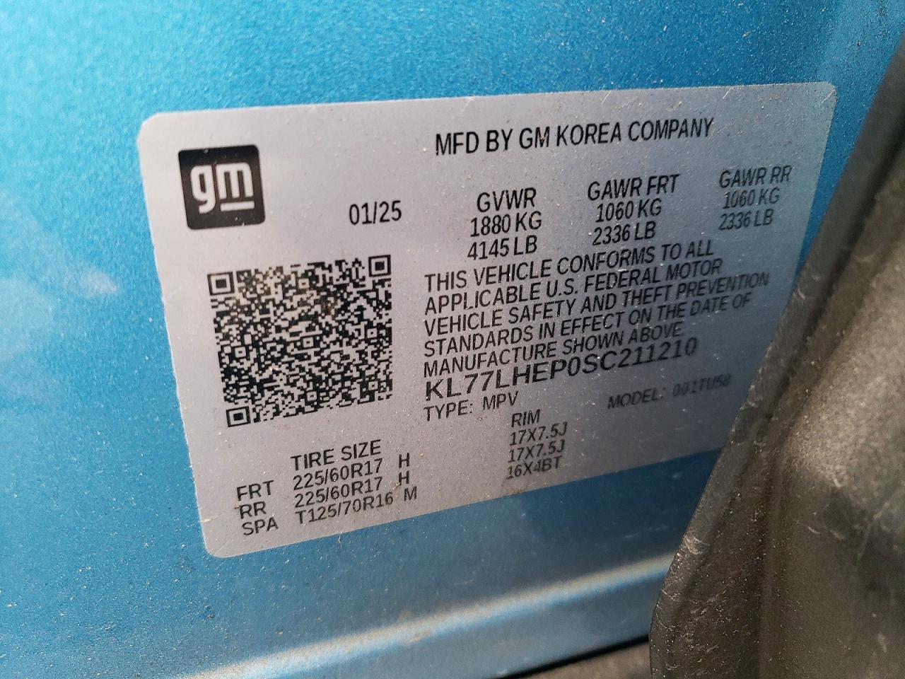 2025 CHEVROLET TRAX 1LT photo 13