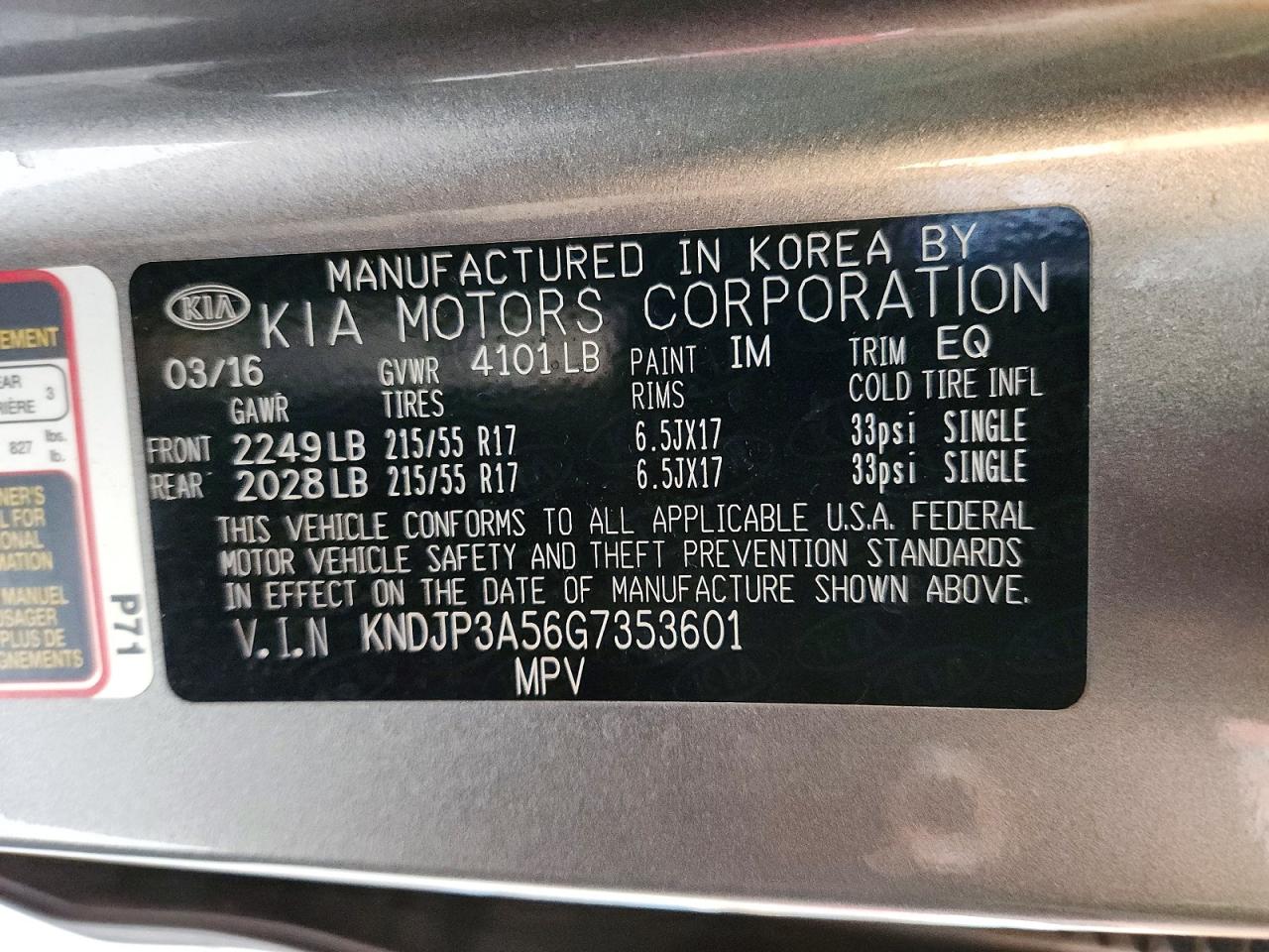 2016 KIA SOUL + photo 13