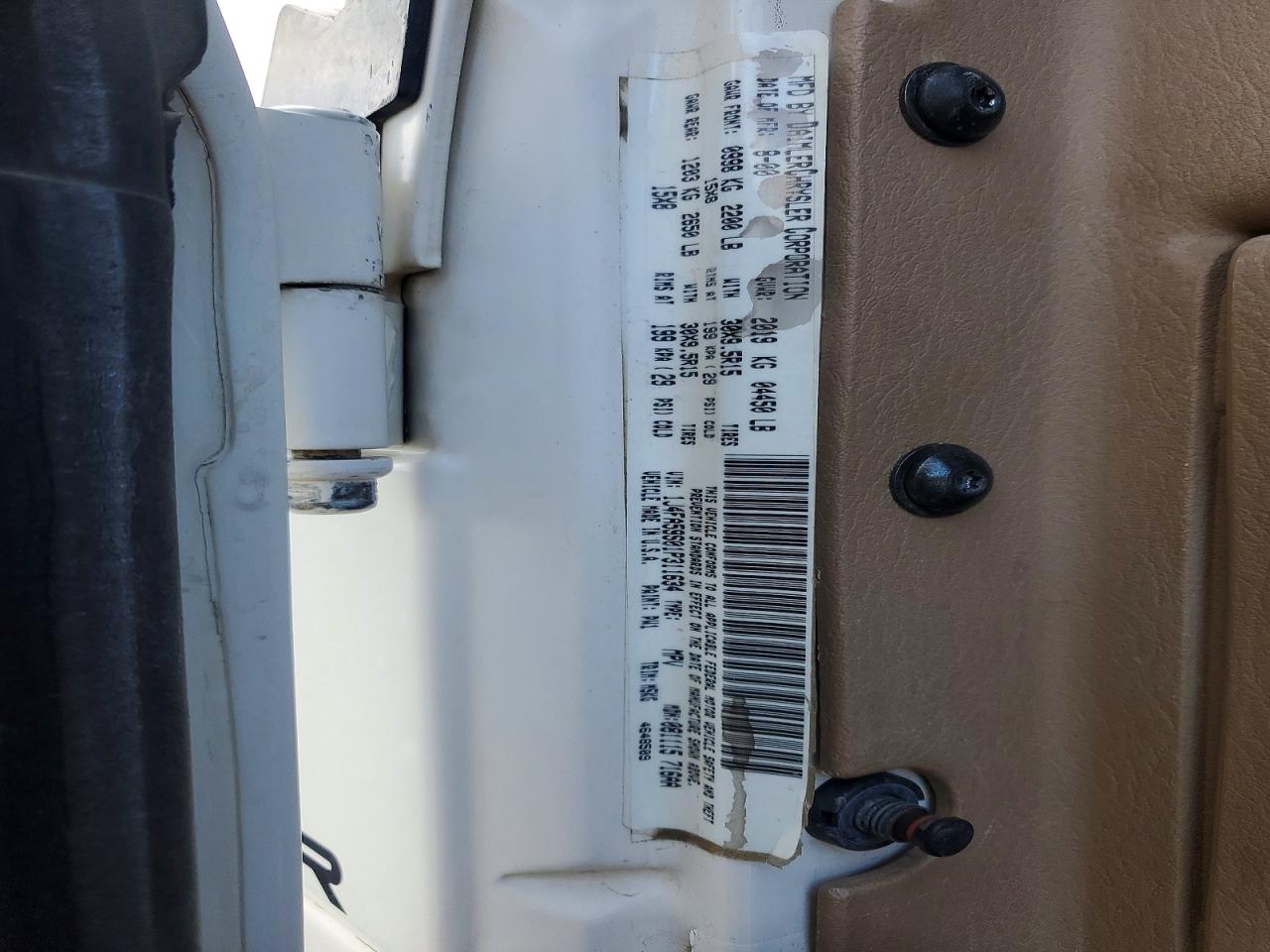 2001 JEEP WRANGLER / TJ SAHARA photo 13