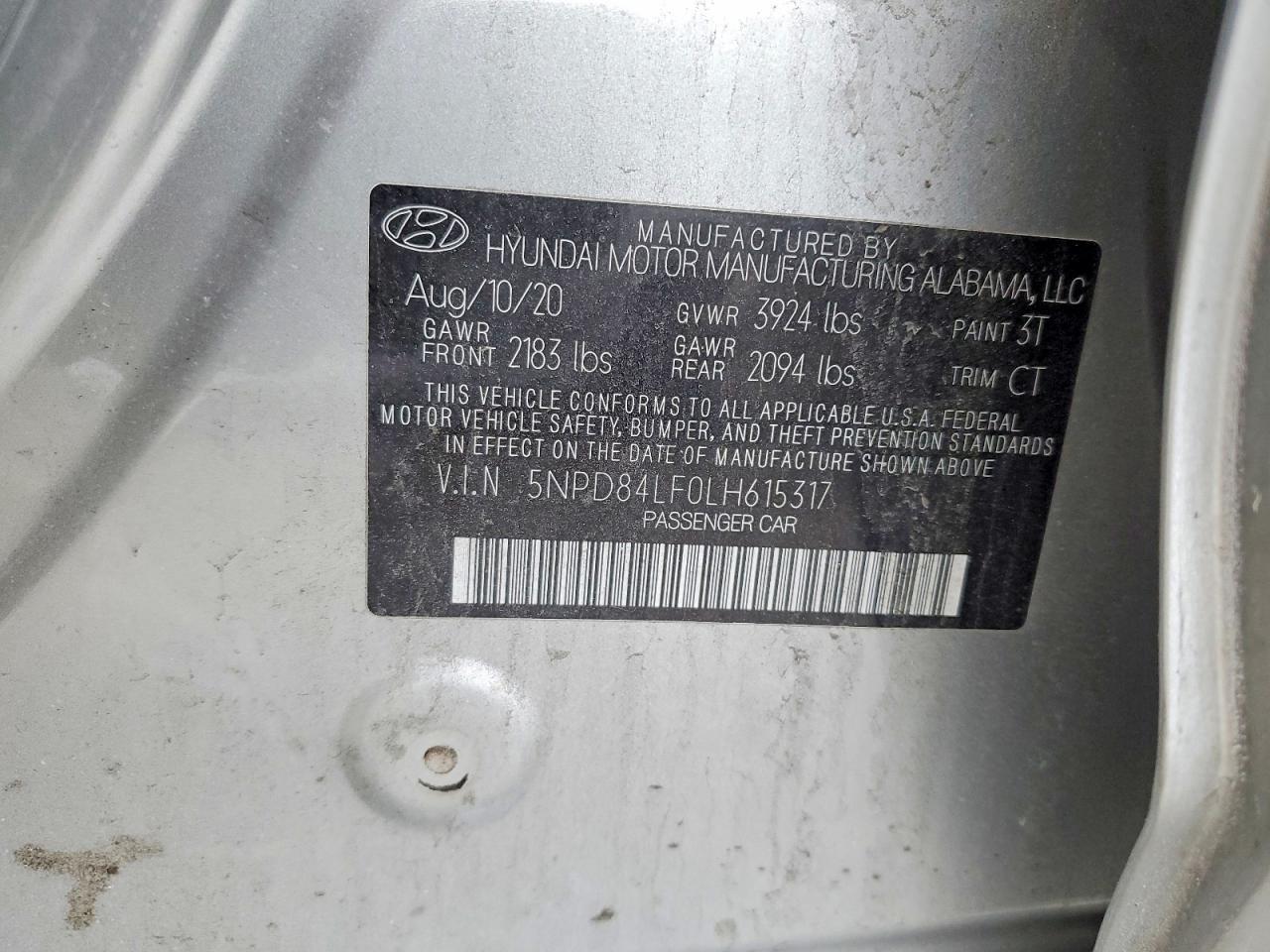 2020 HYUNDAI ELANTRA SEL photo 12