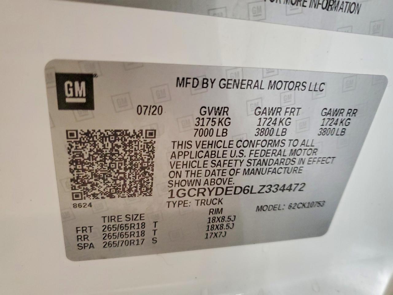2020 CHEVROLET SILVERADO K1500 LT photo 34