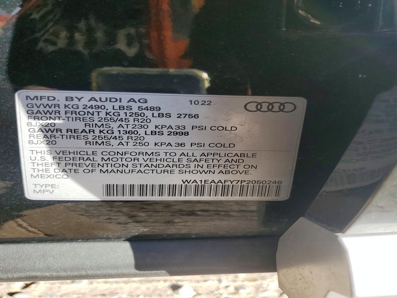 2023 AUDI Q5 PREMIUM PLUS 45 photo 27