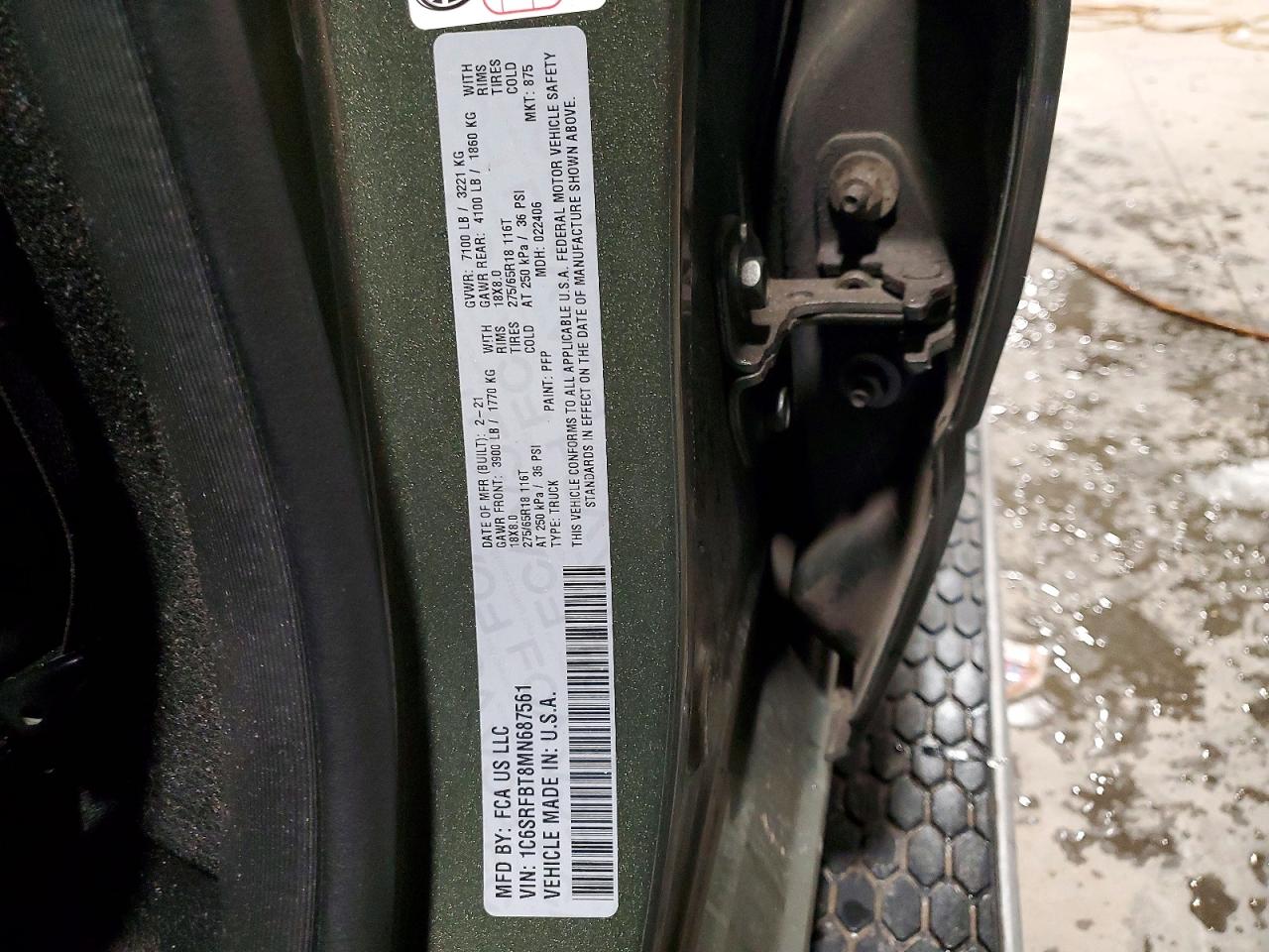 2021 RAM 1500 BIG HORN photo 12