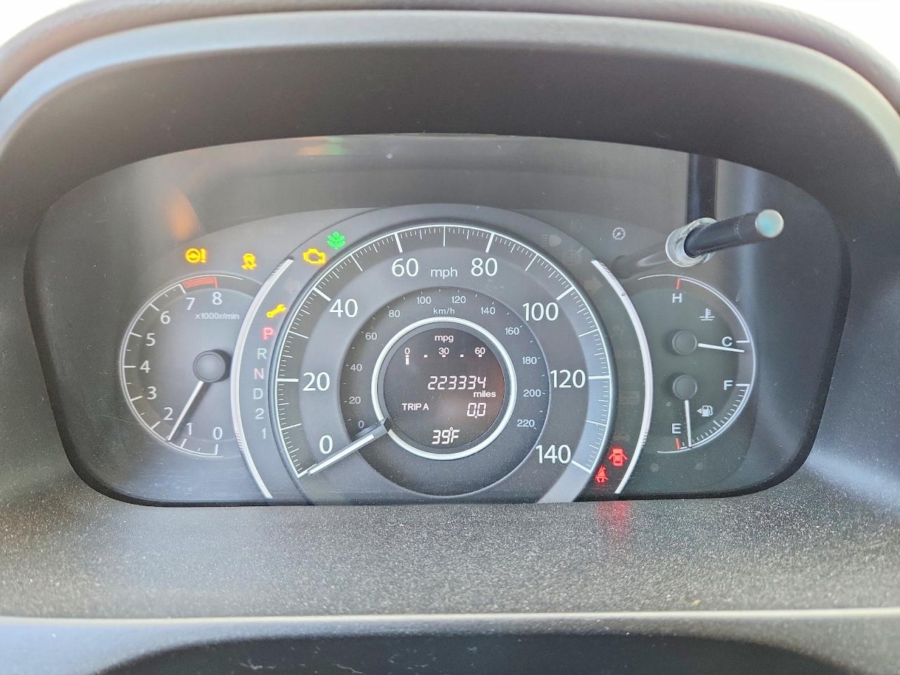 2012 HONDA CR-V EXL photo 9