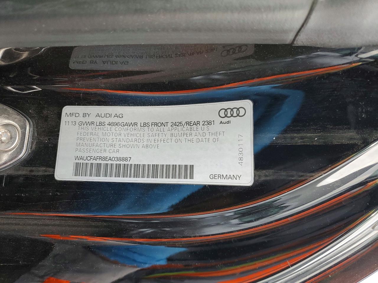 2014 AUDI A5 PREMIUM photo 12