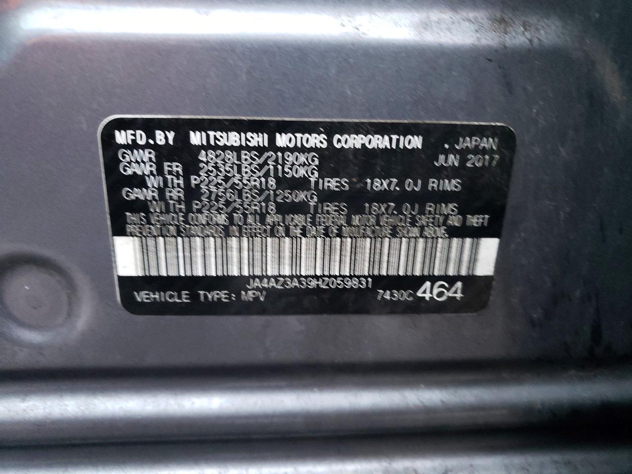2017 MITSUBISHI OUTLANDER SE photo 13