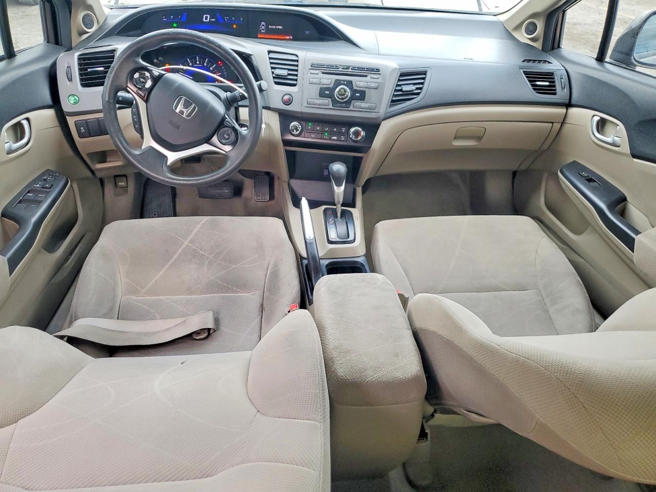 2012 HONDA CIVIC EX photo 8