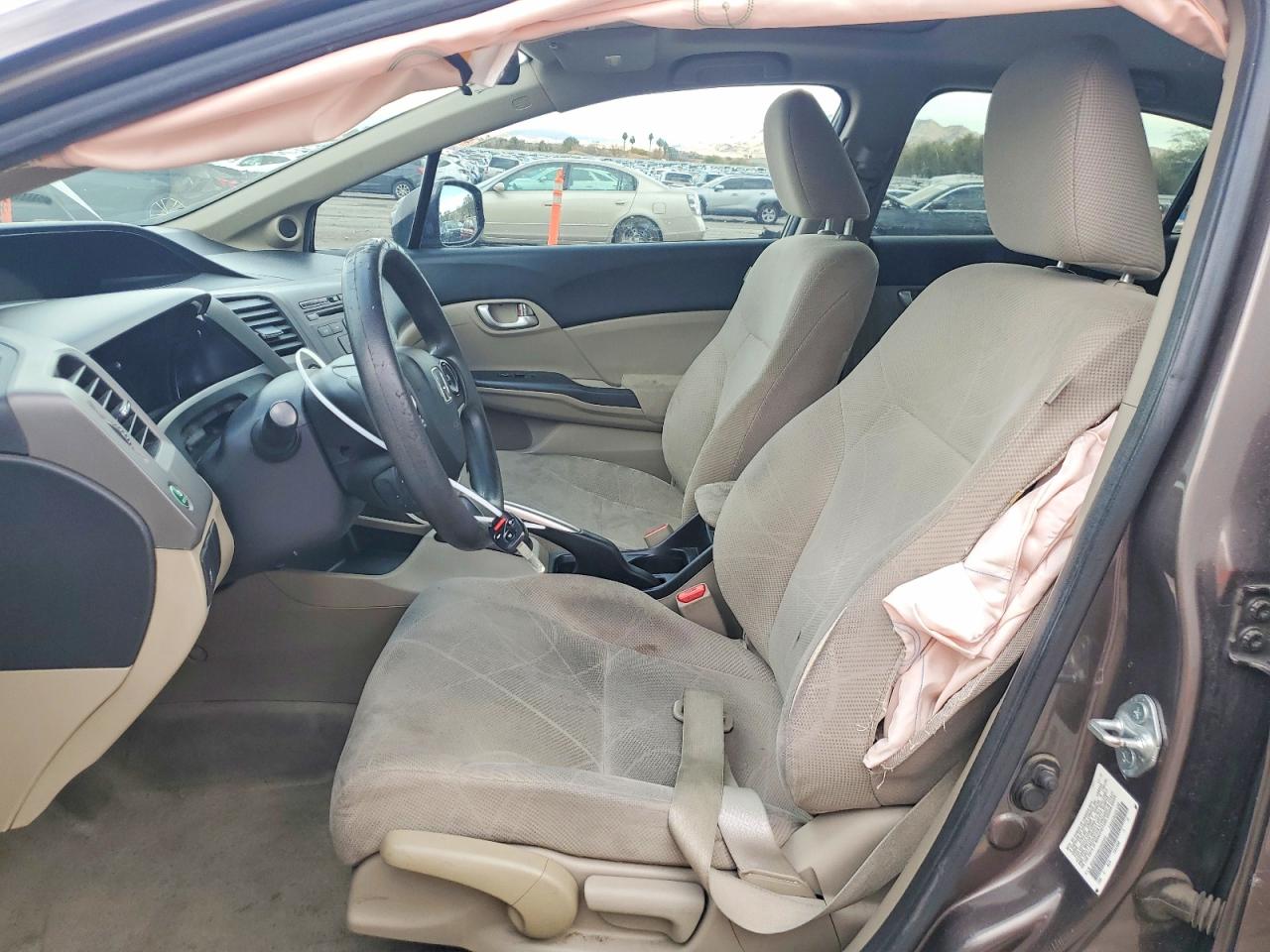 2012 HONDA CIVIC EX photo 7