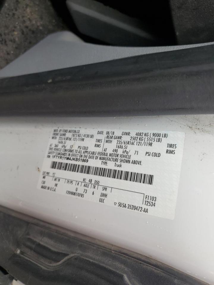 2018 FORD TRANSIT T-250 photo 27