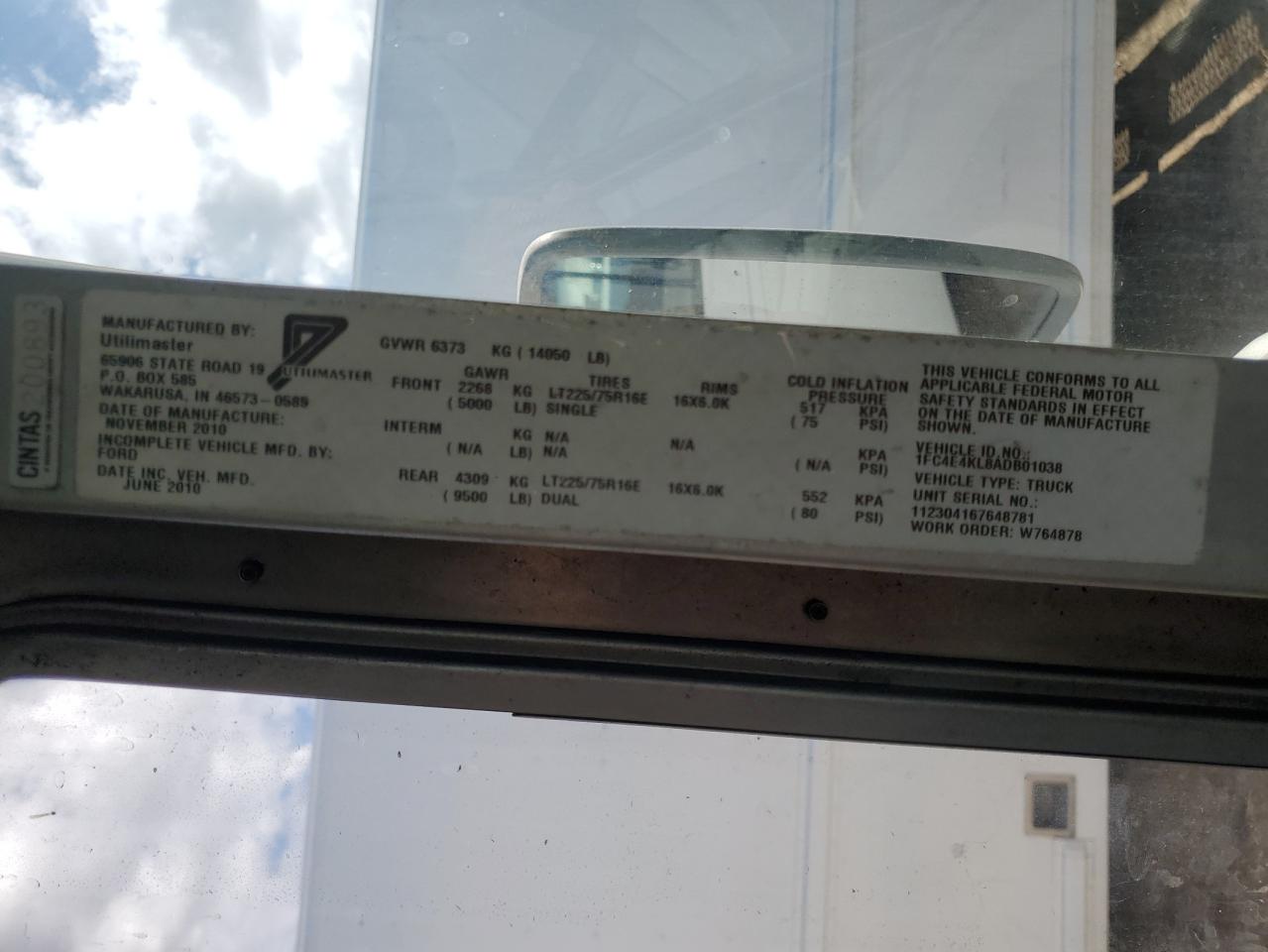 2010 FORD E-450 *** STEP VAN *** photo 13
