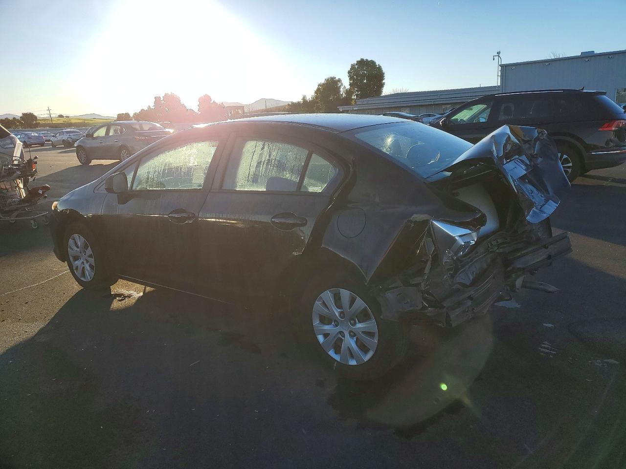 2012 HONDA CIVIC LX photo 2