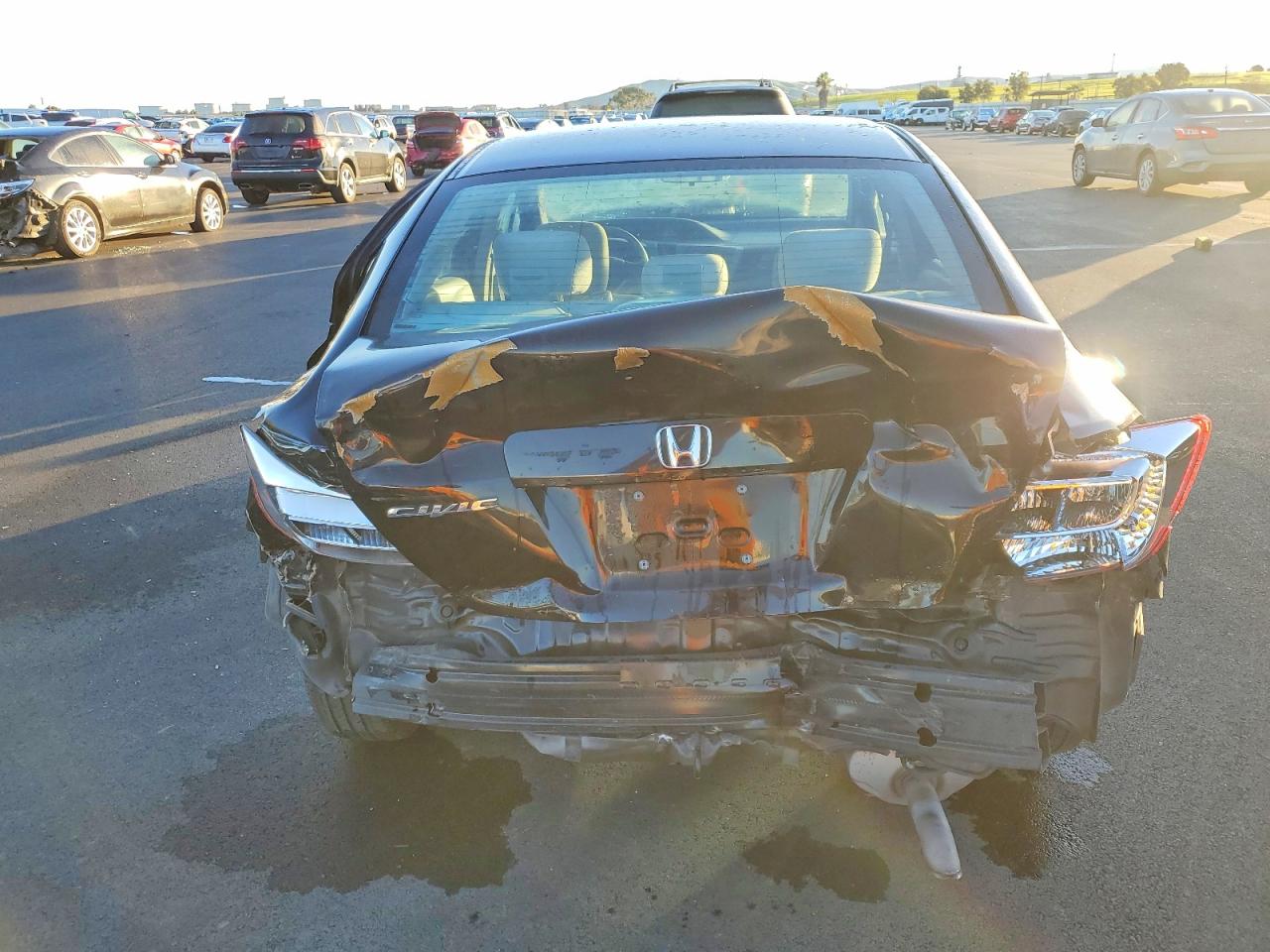 2012 HONDA CIVIC LX photo 6