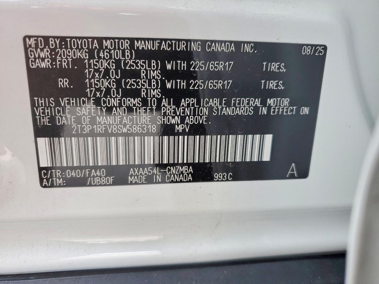 2025 TOYOTA RAV4 XLE photo 13