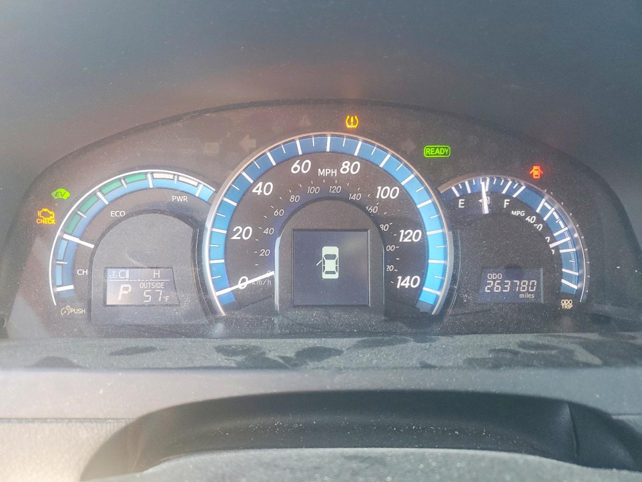 2014 TOYOTA CAMRY HYBRID photo 9