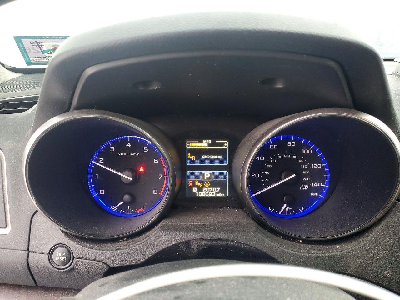 2015 SUBARU OUTBACK 2.5I LIMITED photo 9