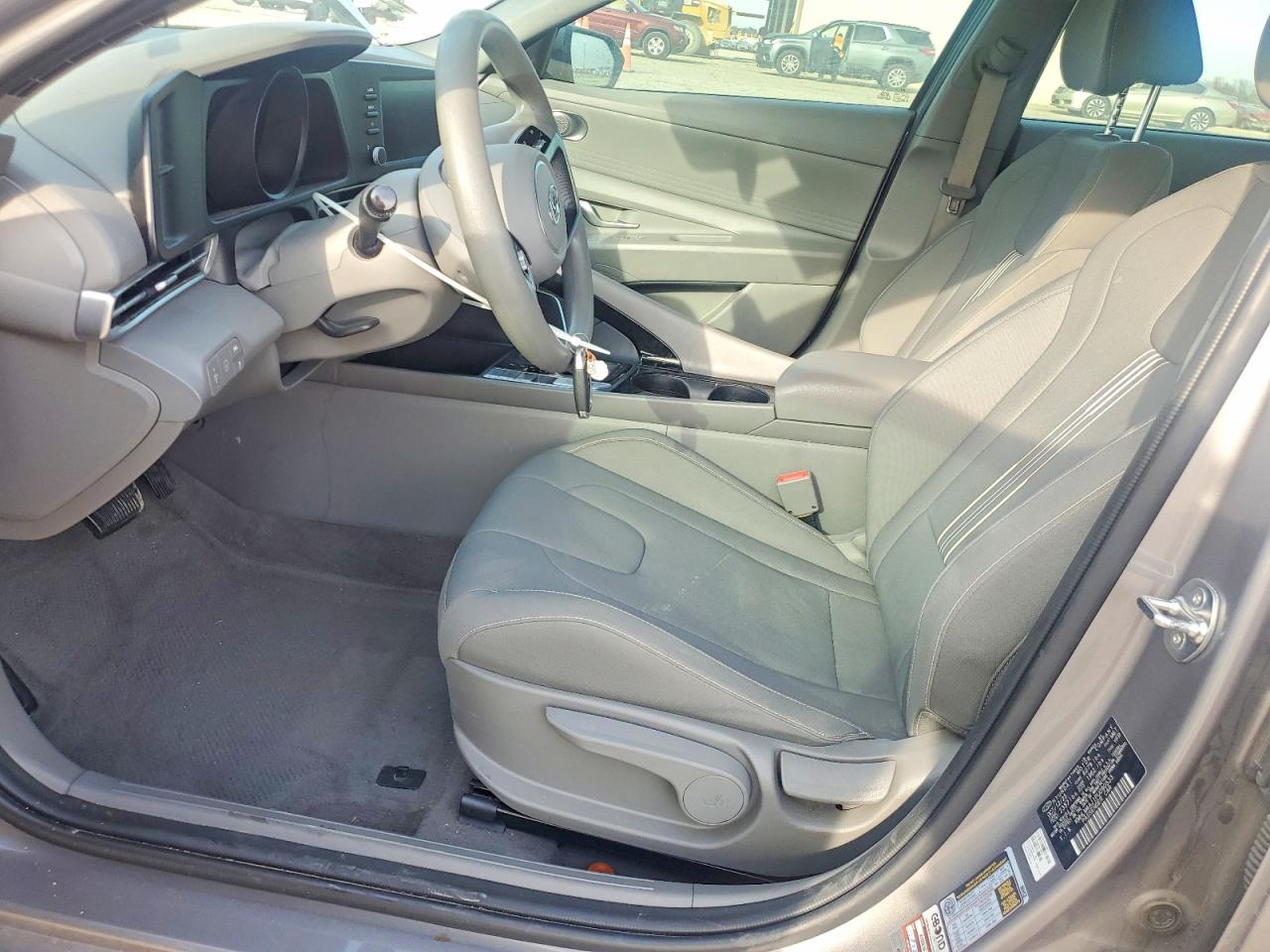 2023 HYUNDAI ELANTRA BLUE photo 7