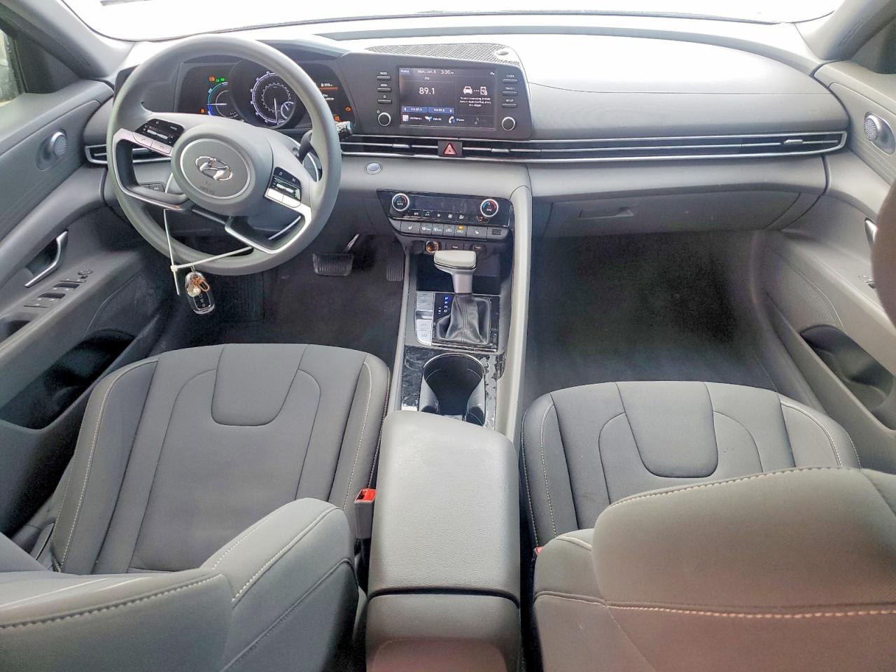 2023 HYUNDAI ELANTRA BLUE photo 8