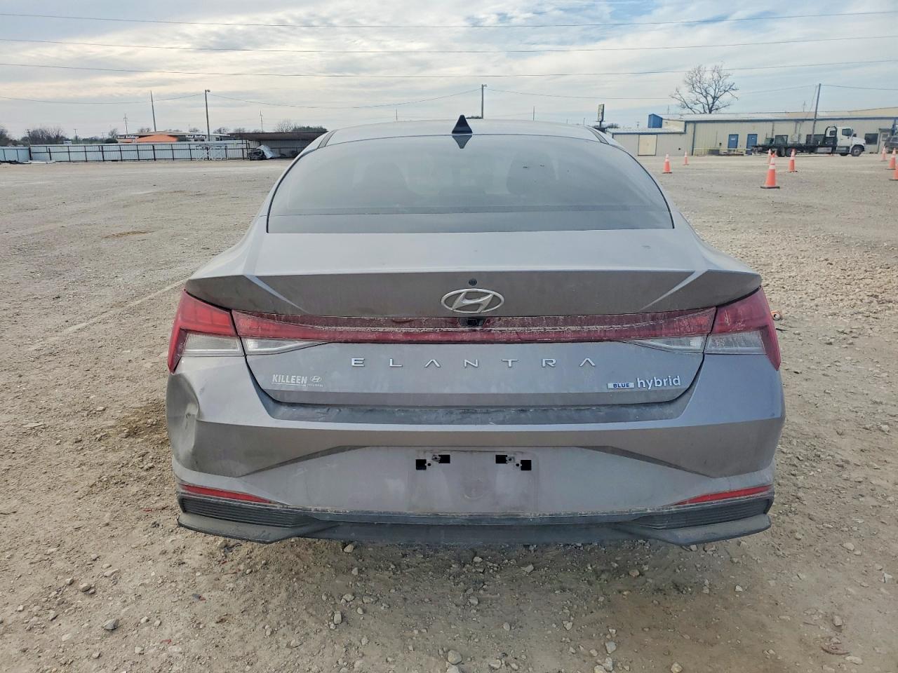 2023 HYUNDAI ELANTRA BLUE photo 6
