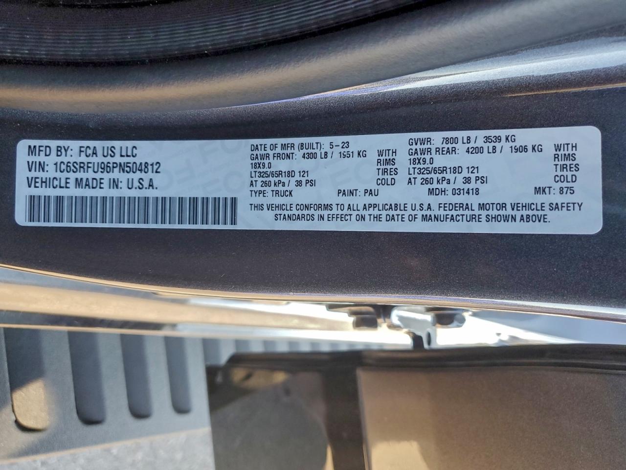 2023 RAM 1500 TRX photo 12