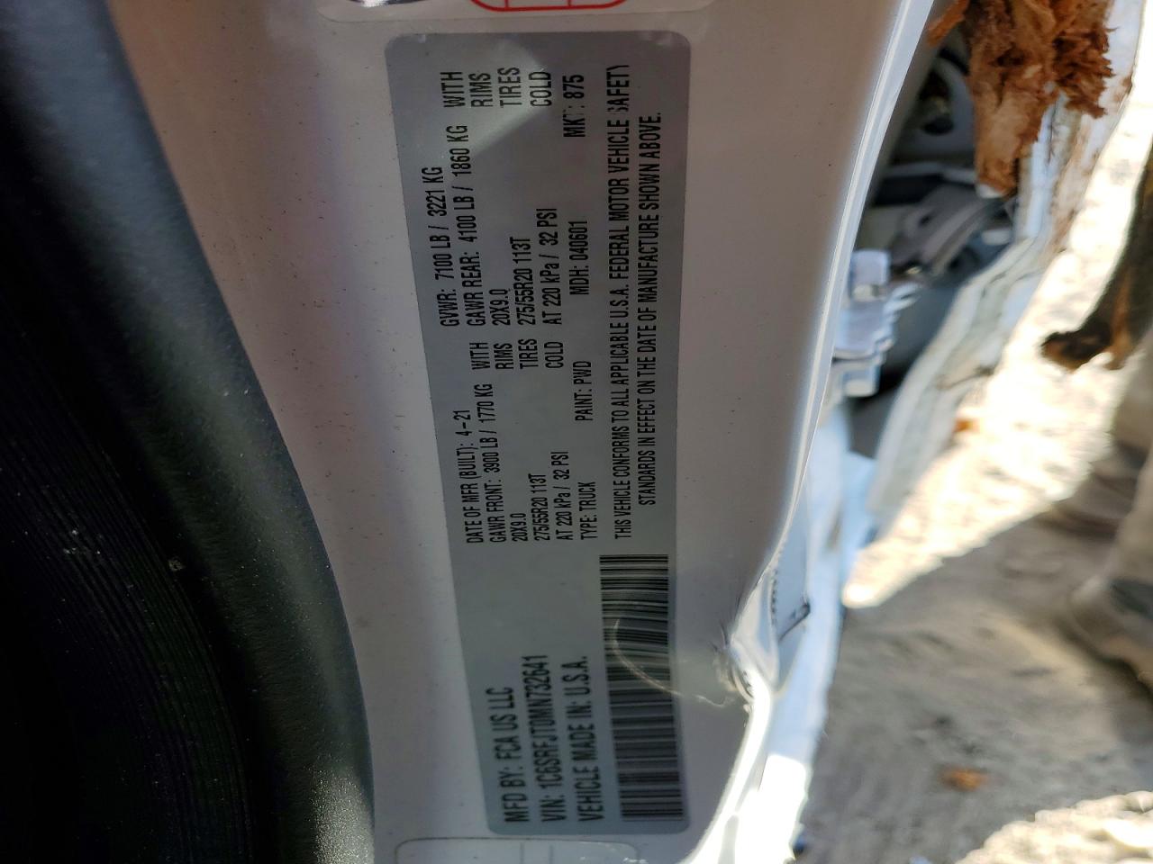 2021 RAM 1500 LARAMIE photo 12