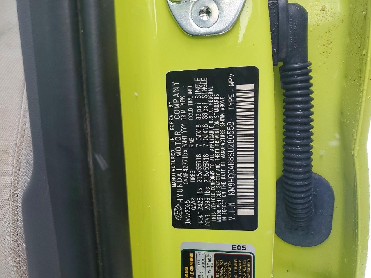 2025 HYUNDAI KONA SEL photo 13