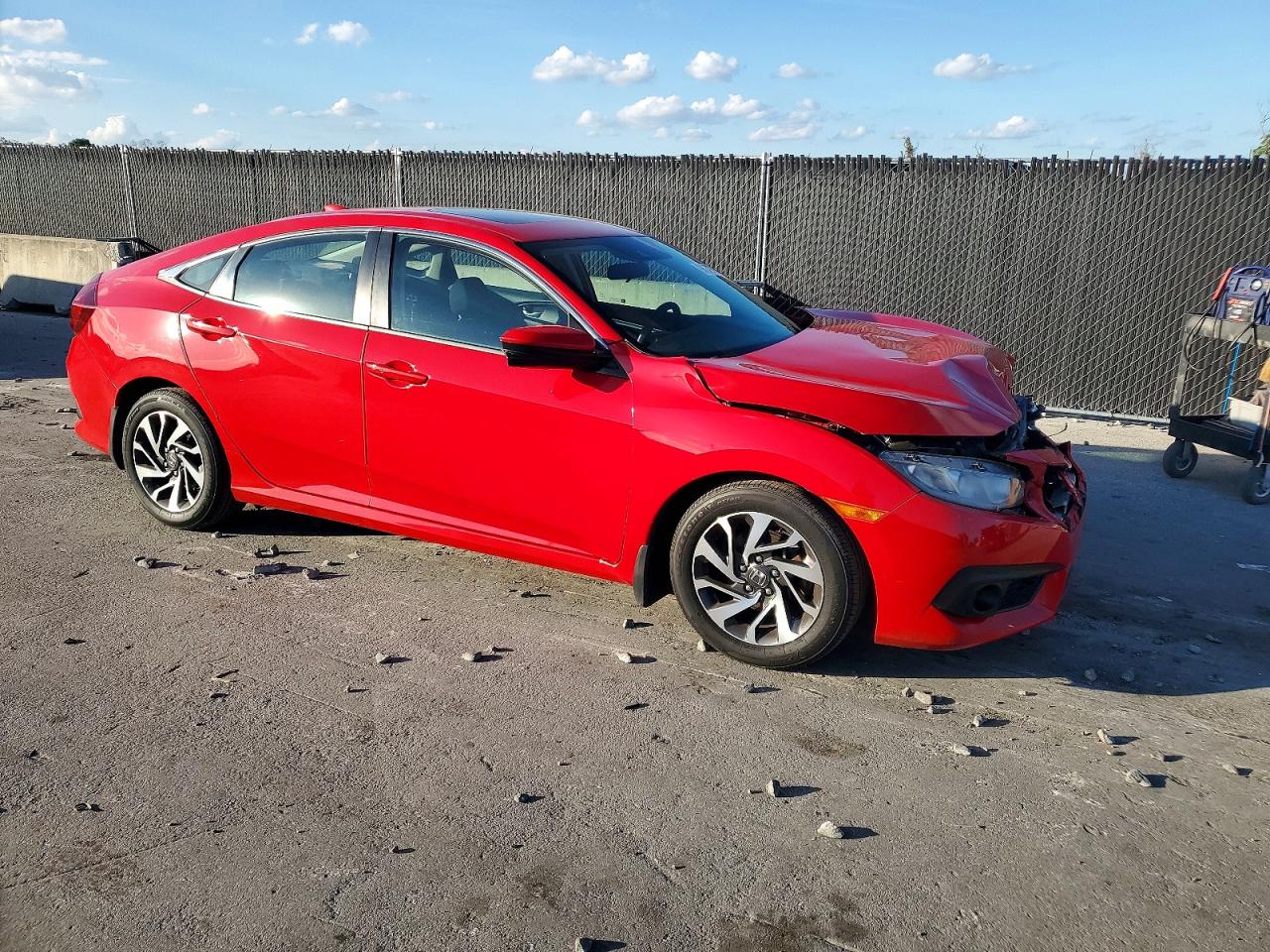 2017 HONDA CIVIC EX photo 4