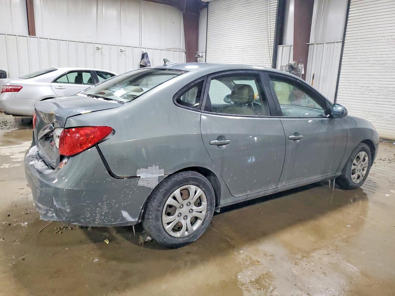 2010 HYUNDAI ELANTRA BLUE photo 3