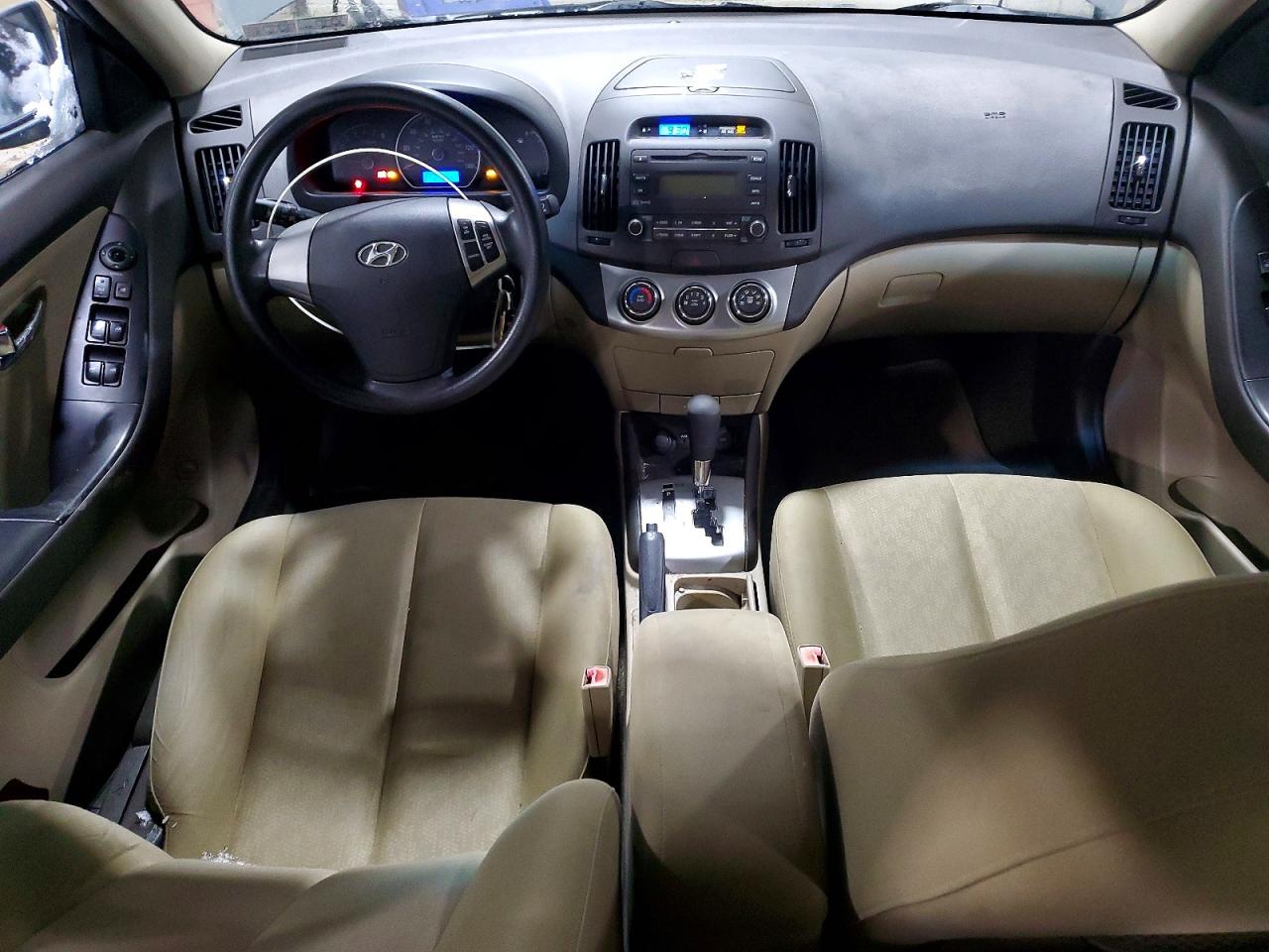 2010 HYUNDAI ELANTRA BLUE photo 8