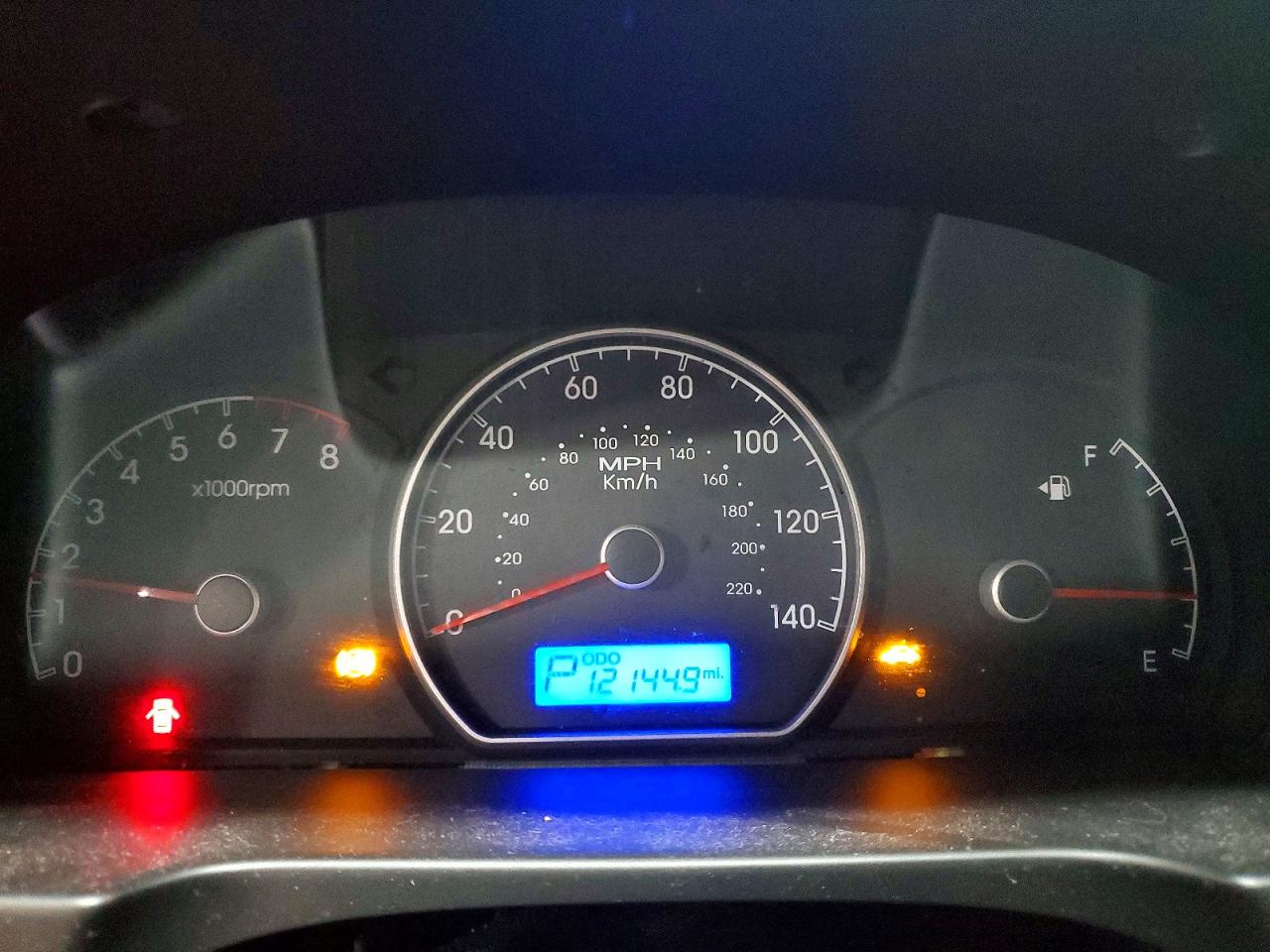 2010 HYUNDAI ELANTRA BLUE photo 9