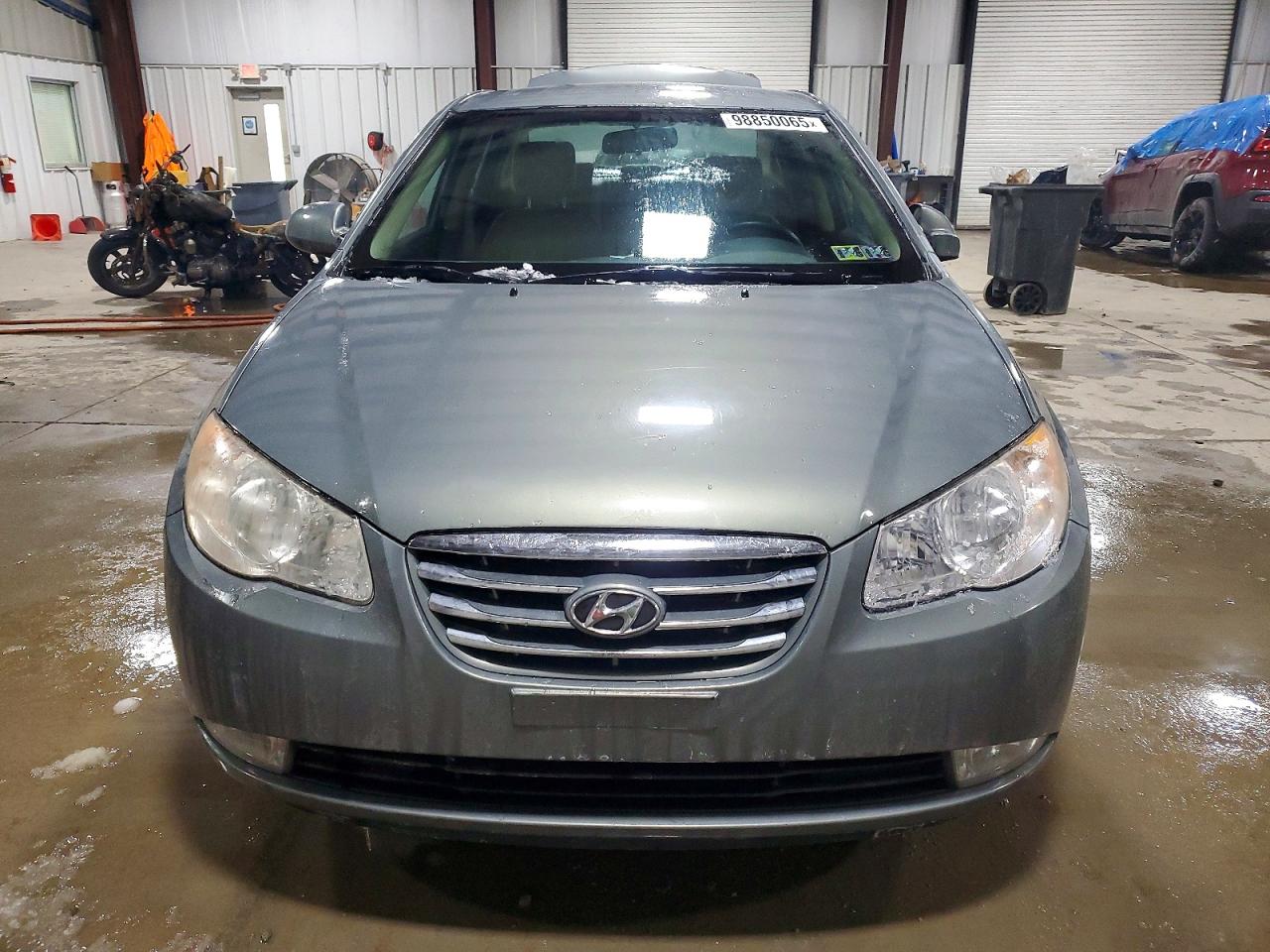 2010 HYUNDAI ELANTRA BLUE photo 5