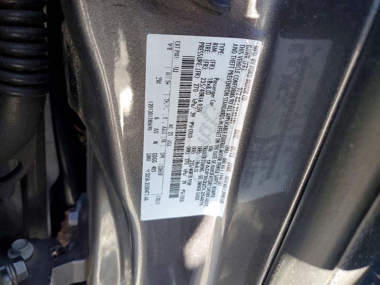 2013 FORD FOCUS TITANIUM photo 12