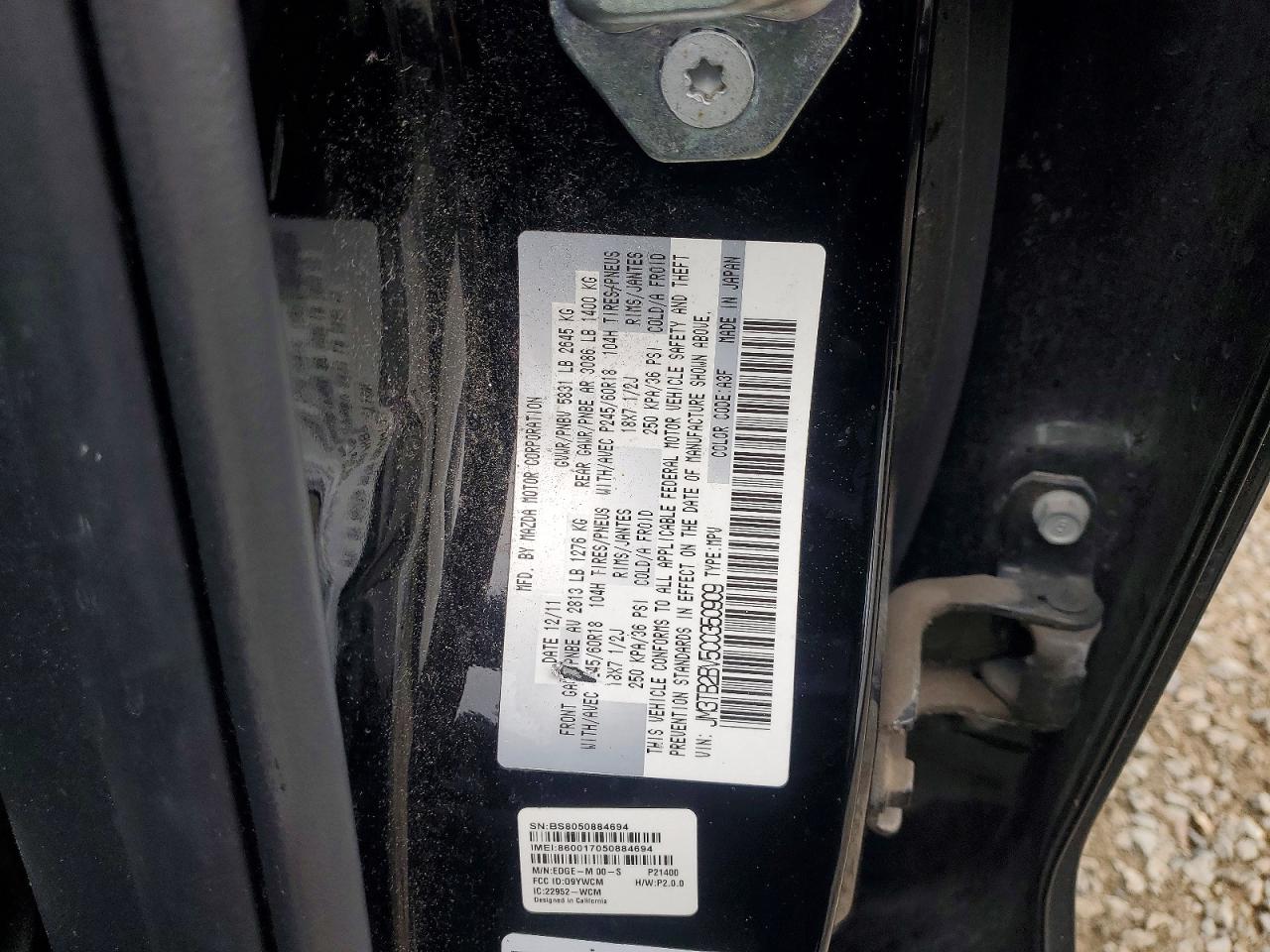 2012 MAZDA CX-9 photo 14