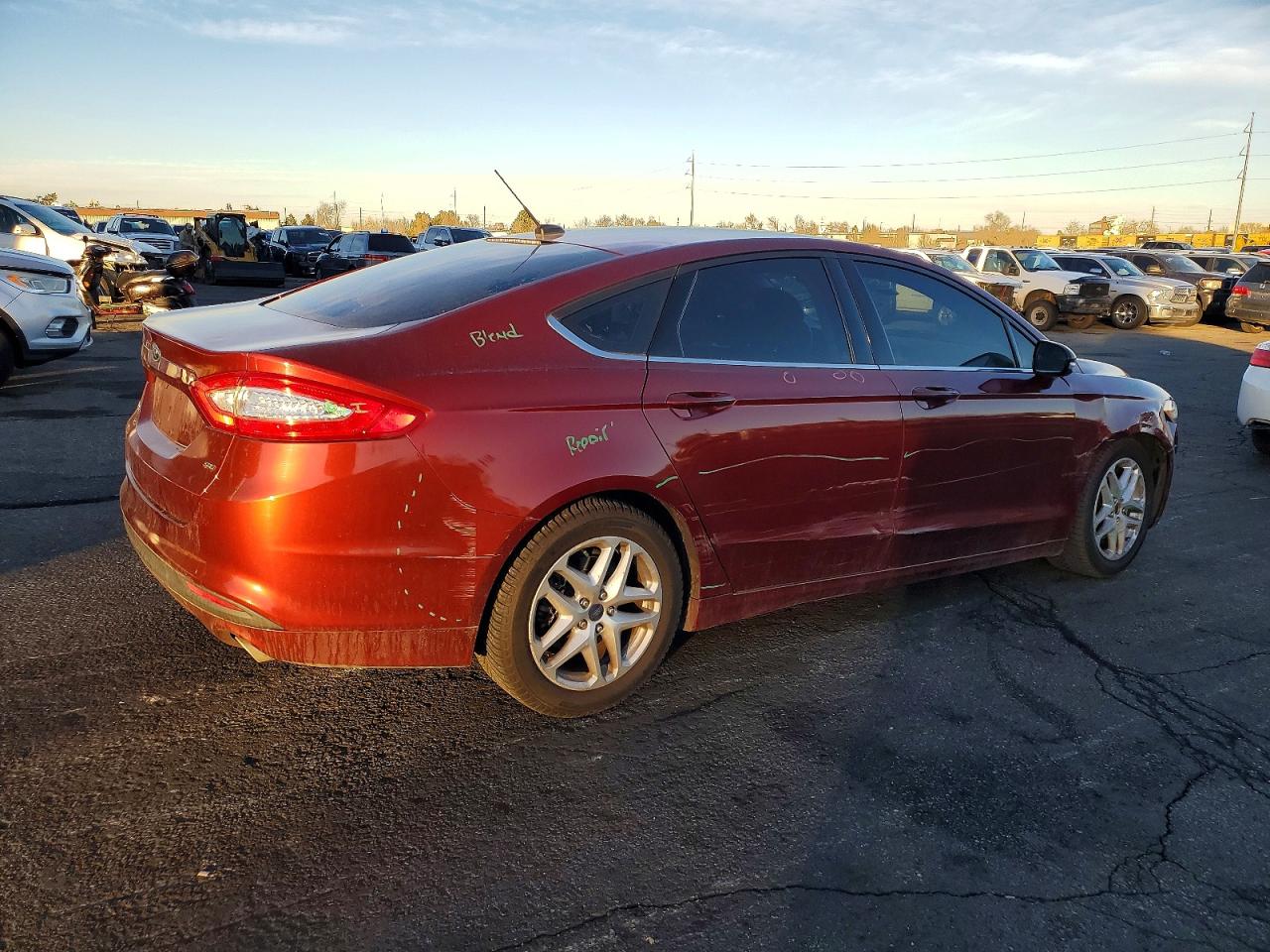 2014 FORD FUSION SE photo 3