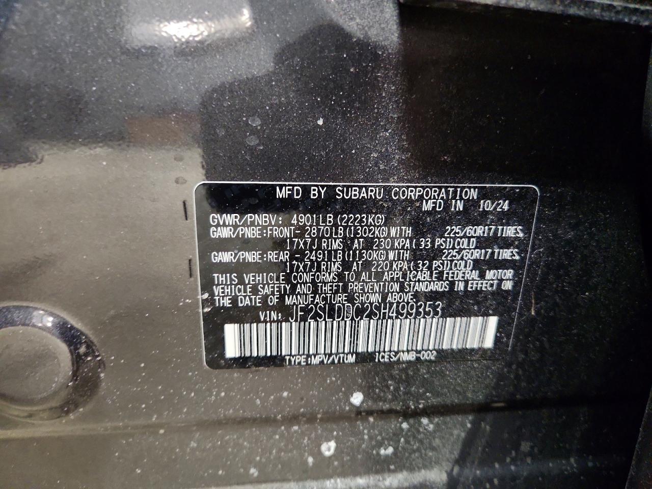 2025 SUBARU FORESTER PREMIUM photo 14