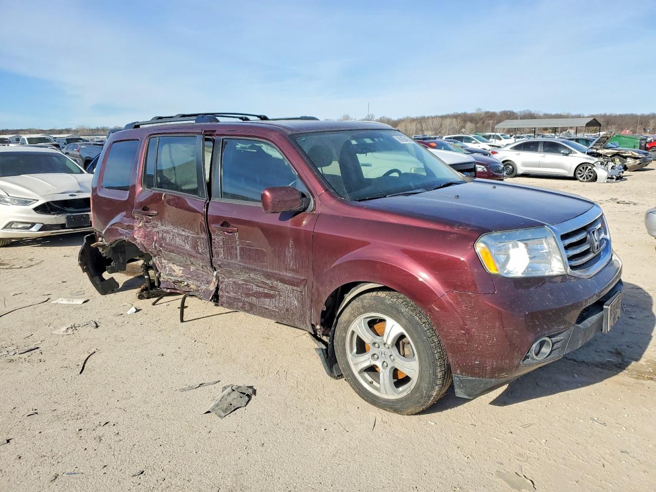 2015 HONDA PILOT EXL photo 4