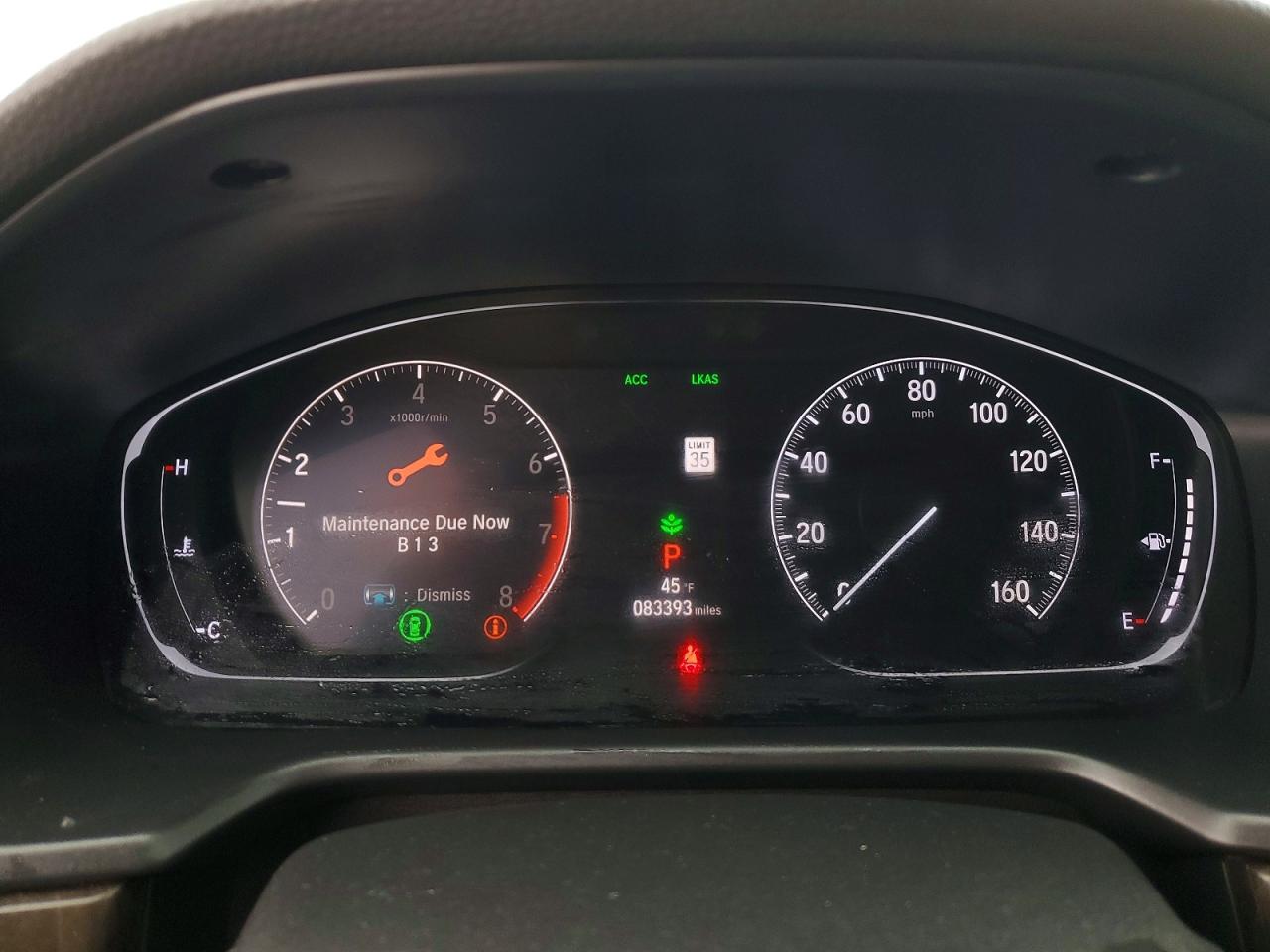 2020 HONDA ACCORD EX photo 9