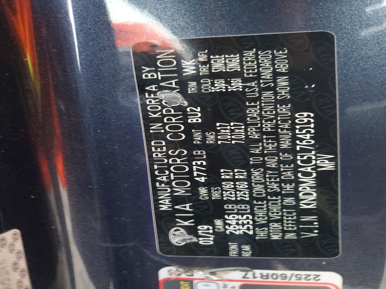 2020 KIA SPORTAGE LX photo 12