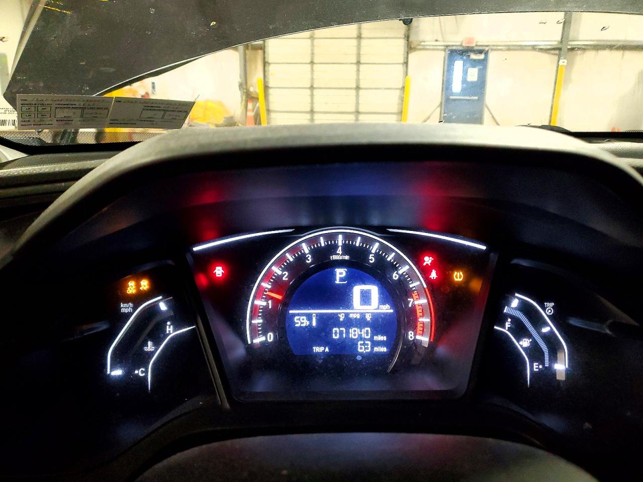 2016 HONDA CIVIC LX photo 9