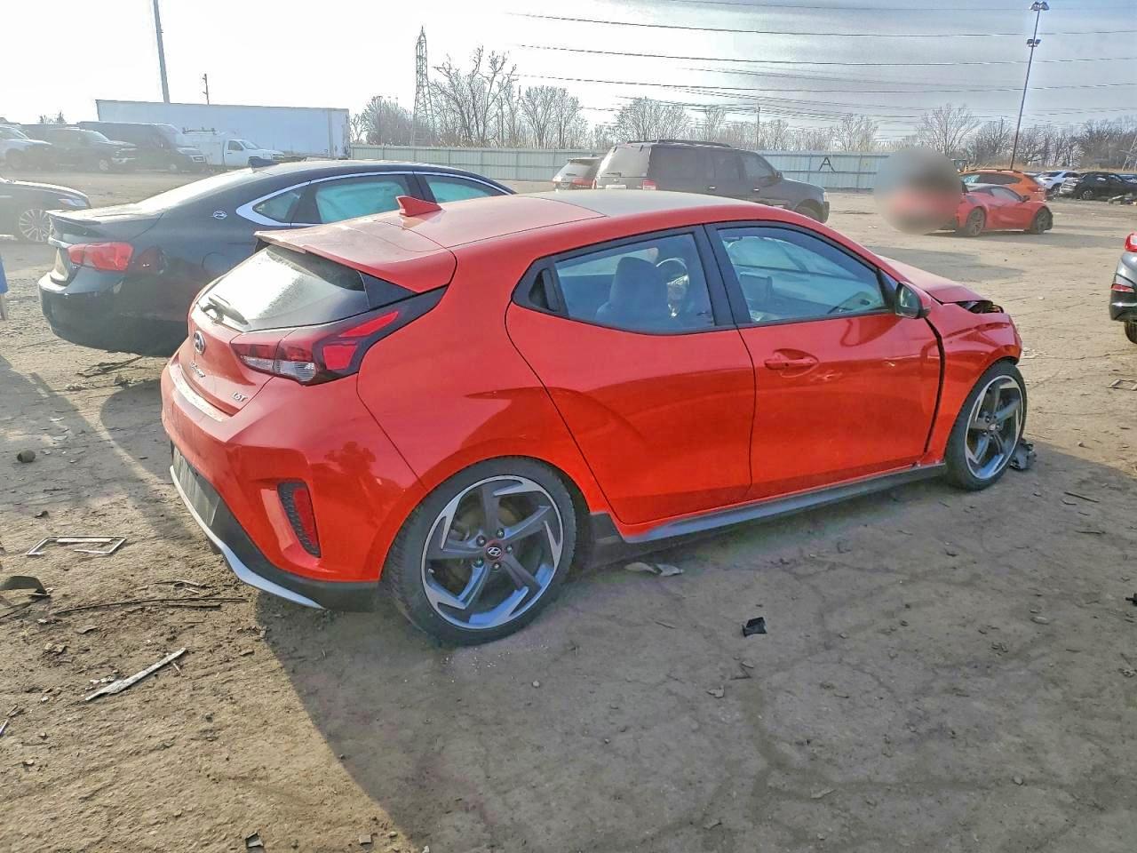 2019 HYUNDAI VELOSTER TURBO photo 3