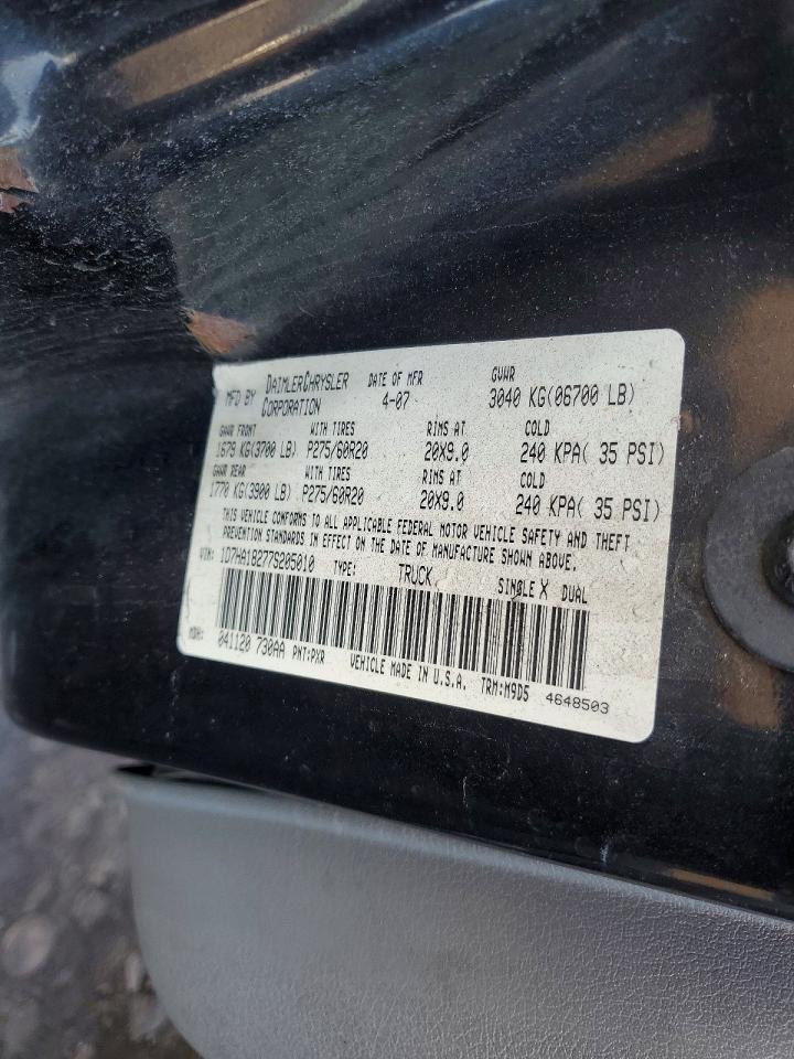 2007 DODGE RAM 1500 ST photo 12