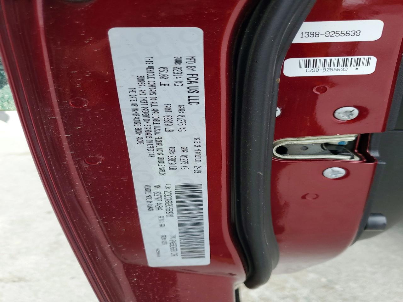 2019 CHRYSLER 300 S photo 12