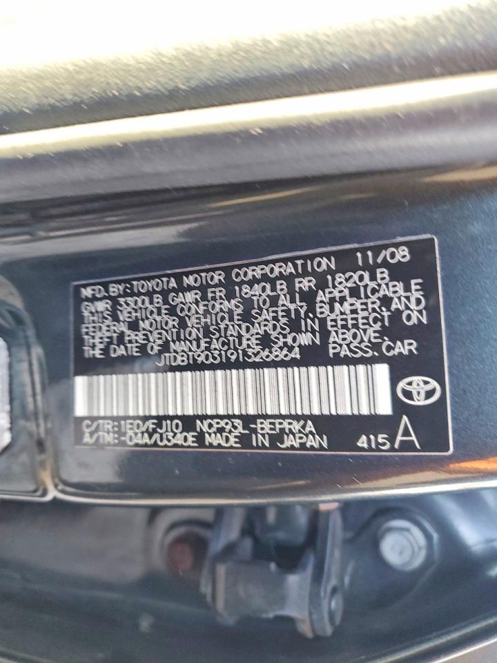 2009 TOYOTA YARIS photo 23