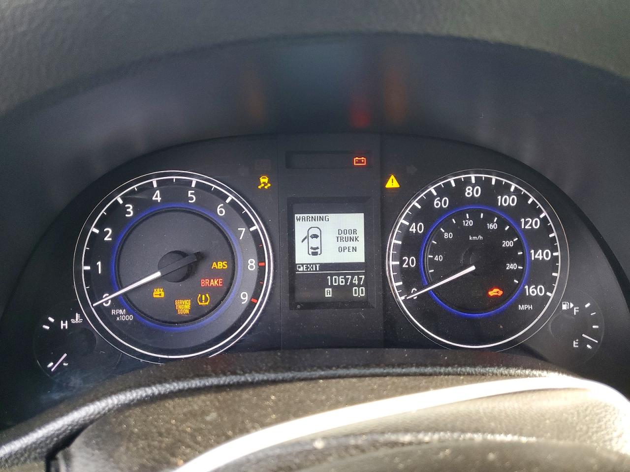2013 INFINITI G37 BASE photo 9