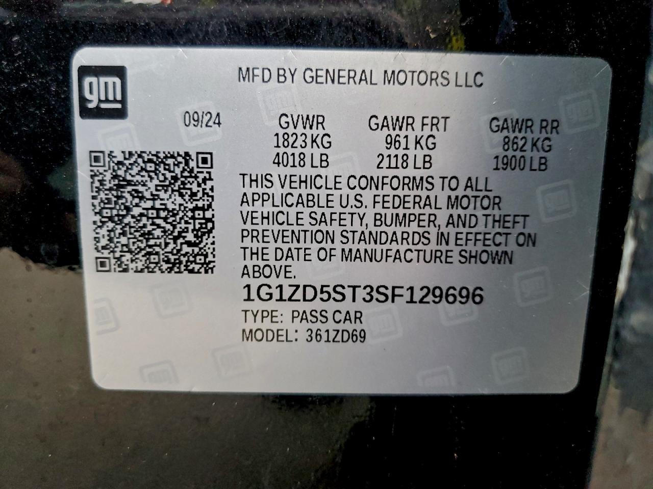 2025 CHEVROLET MALIBU LT photo 12