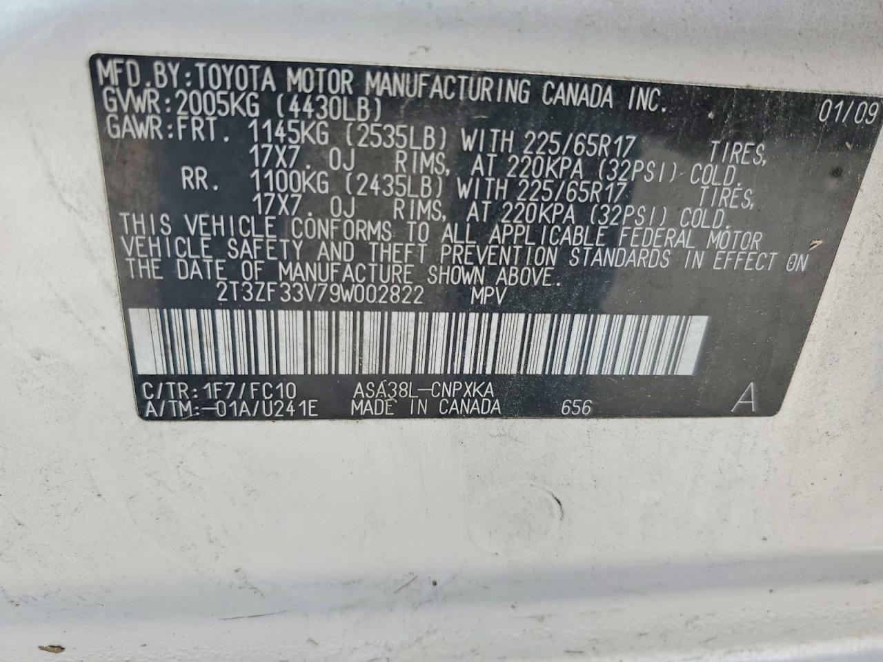 2009 TOYOTA RAV4 photo 25