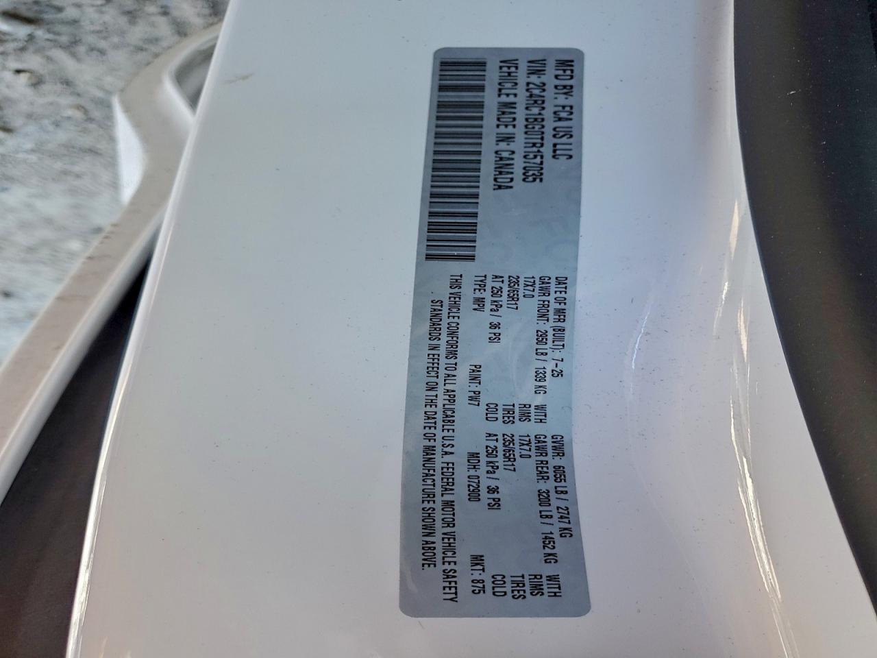 2026 CHRYSLER PACIFICA SELECT photo 13